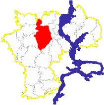 Схема Майнского района