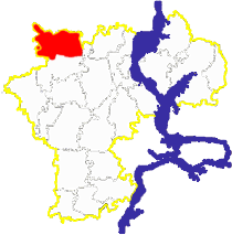 Схема Сурского района