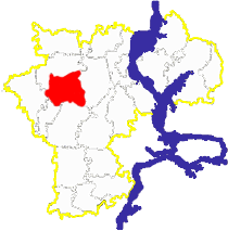 Схема Вешкаймского района